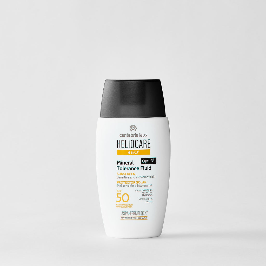 Heliocare - Mineral Tolerance Veido Fluidas SPF50+, 50 ml