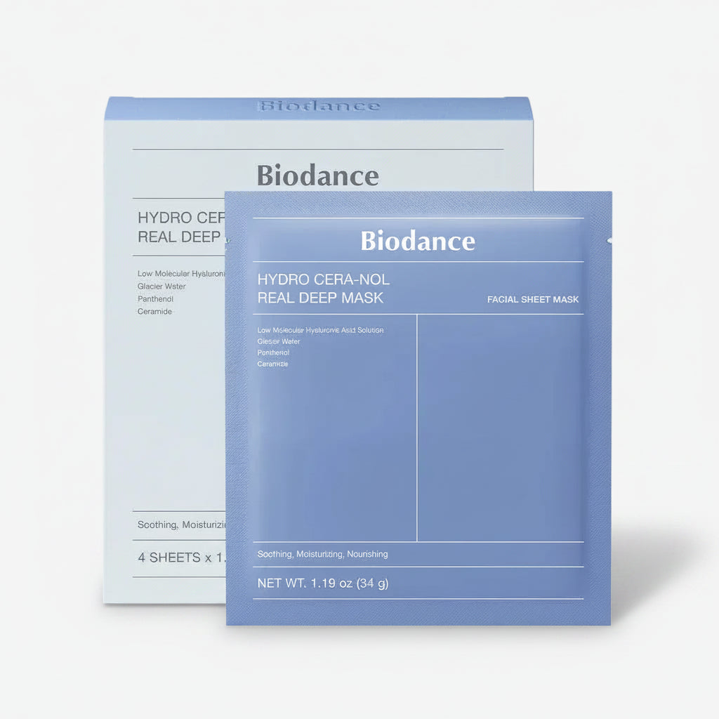 Biodance - Hydro Cera-nol Real Deep Veido Kaukė, 34 g.