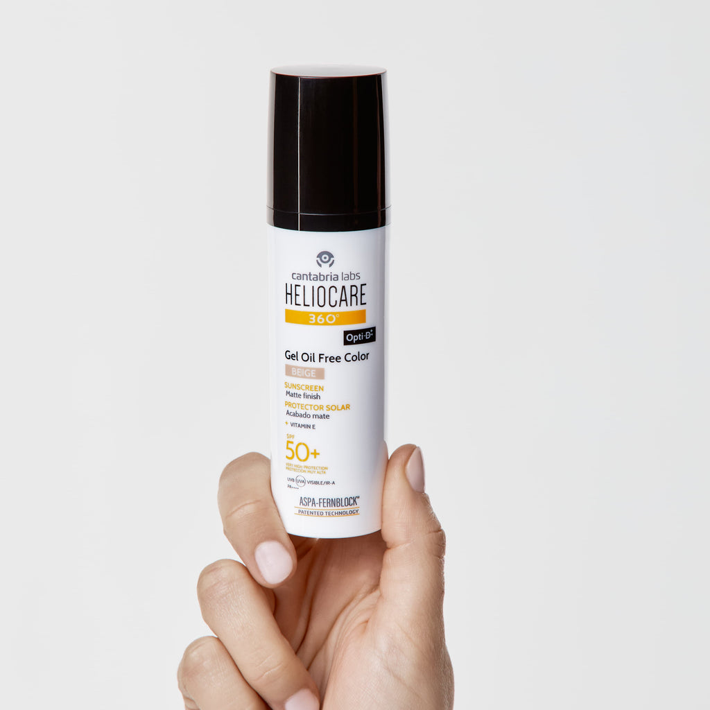 Heliocare - Color Gel Oil-Free SPF50 (Beige) Veido Gelis, 50 ml
