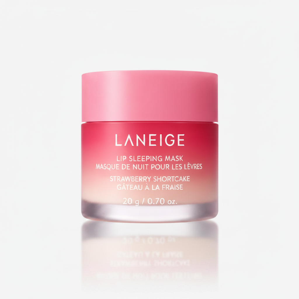 Laneige - Naktinė Lūpų Kaukė (Strawberry Shortcake), 20 g