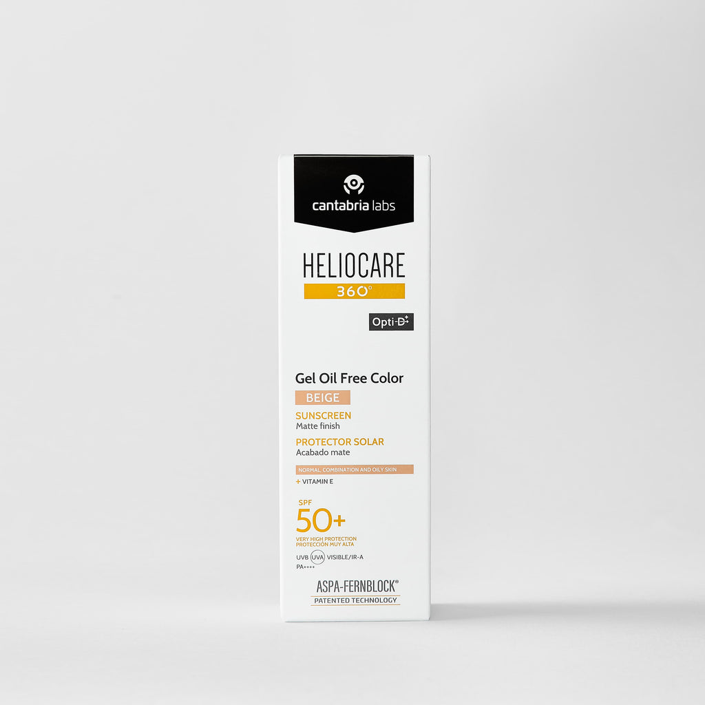 Heliocare - Color Gel Oil-Free SPF50 (Beige) Veido Gelis, 50 ml