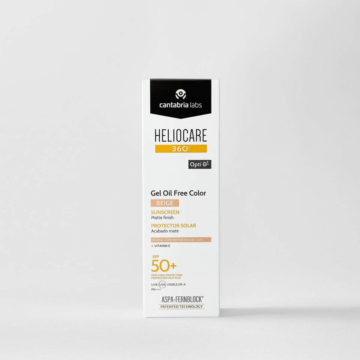 Heliocare - Color Gel Oil-Free SPF50 (Beige) Veido Gelis, 50 ml