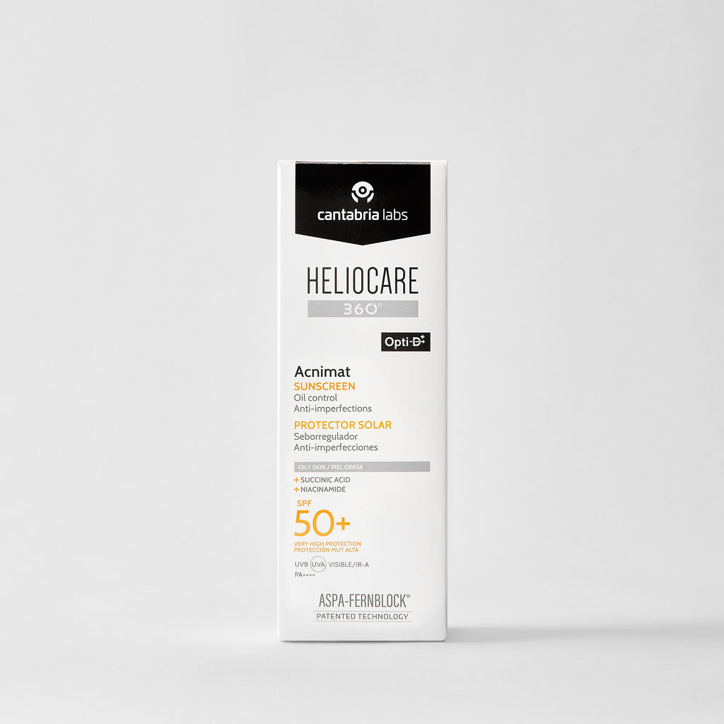 Heliocare - Acnimat SPF50+ Veido Kremas, 50 ml