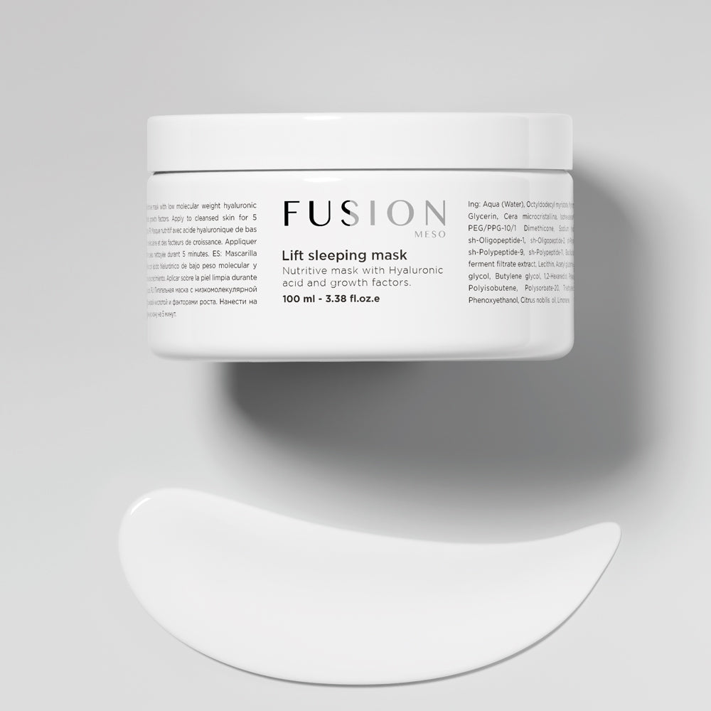 Fusion Meso - Lift Naktinė Veido Kaukė, 100 ml