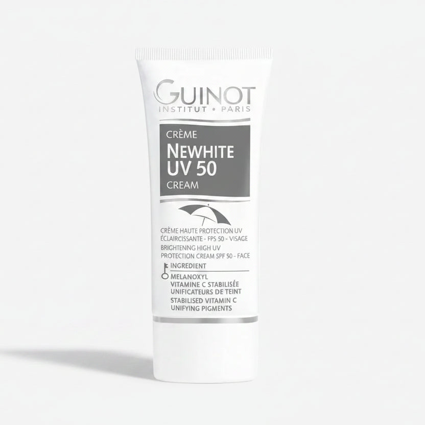 Guinot - Newhite SPF50 Atspalvį Suteikiantis Šviesinamasis Veido Kremas, 30 ml