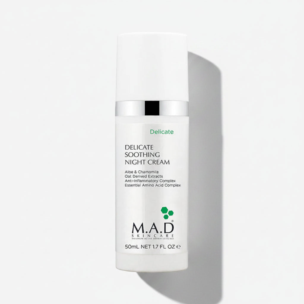 M.A.D Skincare - Delicate Naktinis Veido Kremas, 50 ml