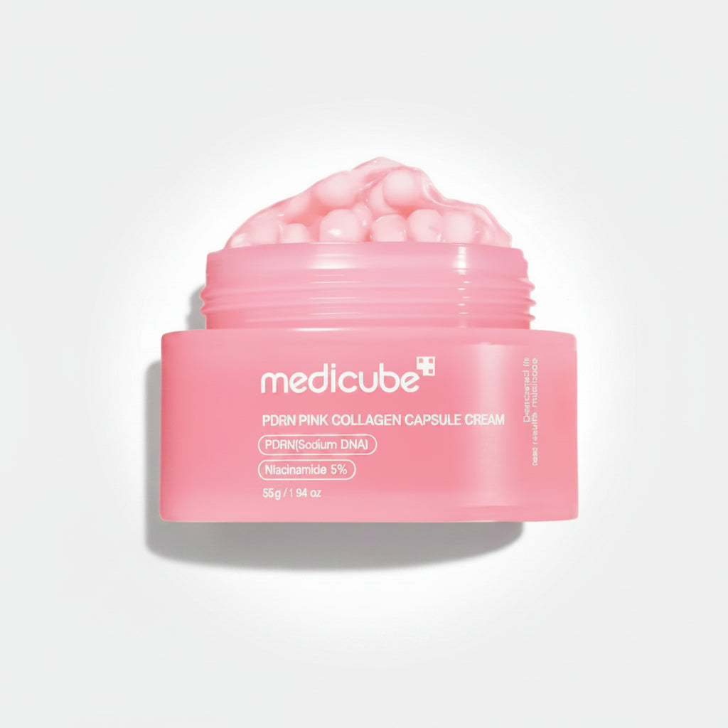 Medicube - PDRN Pink Collagen Capsule Veido Kremas, 55 g