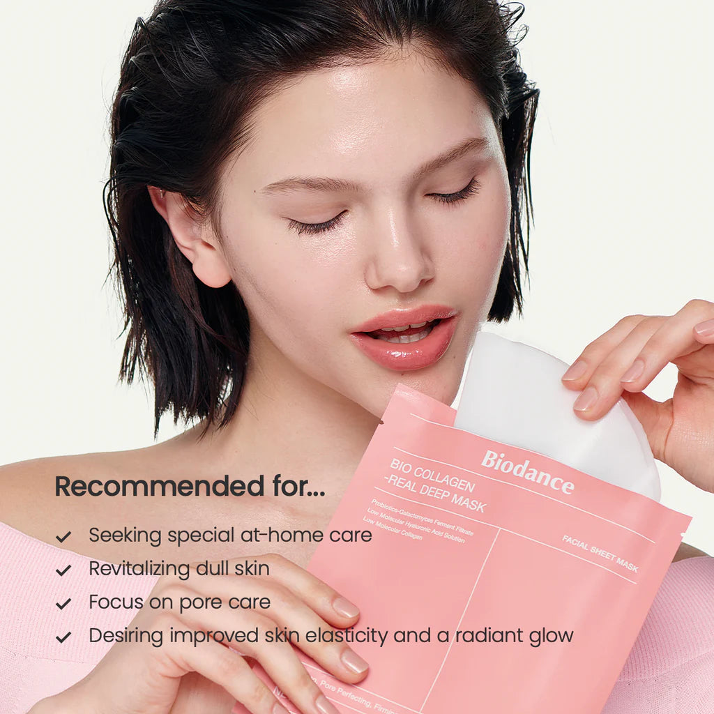 Biodance - Bio Collagen Real Deep Veido Kaukė, 34 g