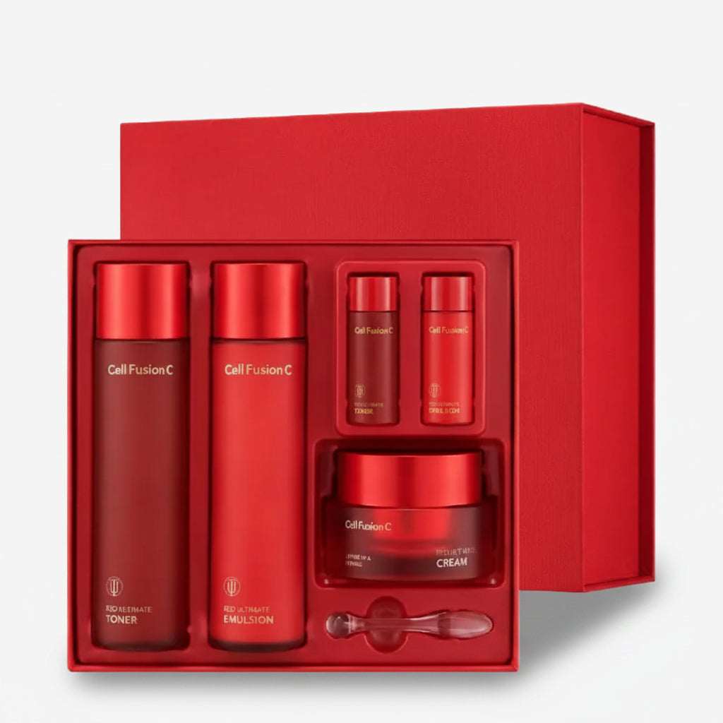 Cell Fusion C - Red Ultimate Skin Care Set Veido Priežiūros Rinkinys