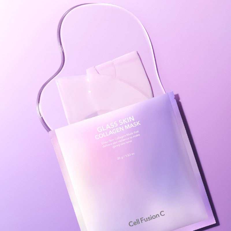 Cell Fusion C - Glass Skin Collagen Veido Kaukė, 35 g
